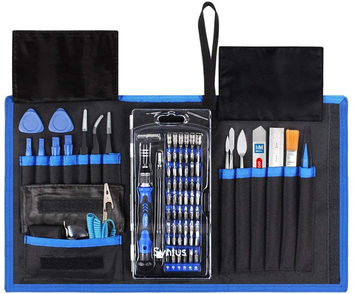 MMOBIEL 80 in 1 Magnetisch Schroevendraaier Reparatieset (56 bits) - incl. Antistatische Armband- iPhone- Huawei - Samsung