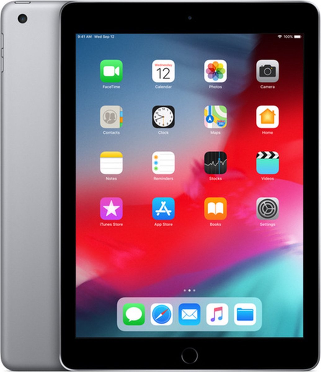 Apple iPad (2018) - 9.7 inch - WiFi - 32GB - Spacegrijs - Tweedehands