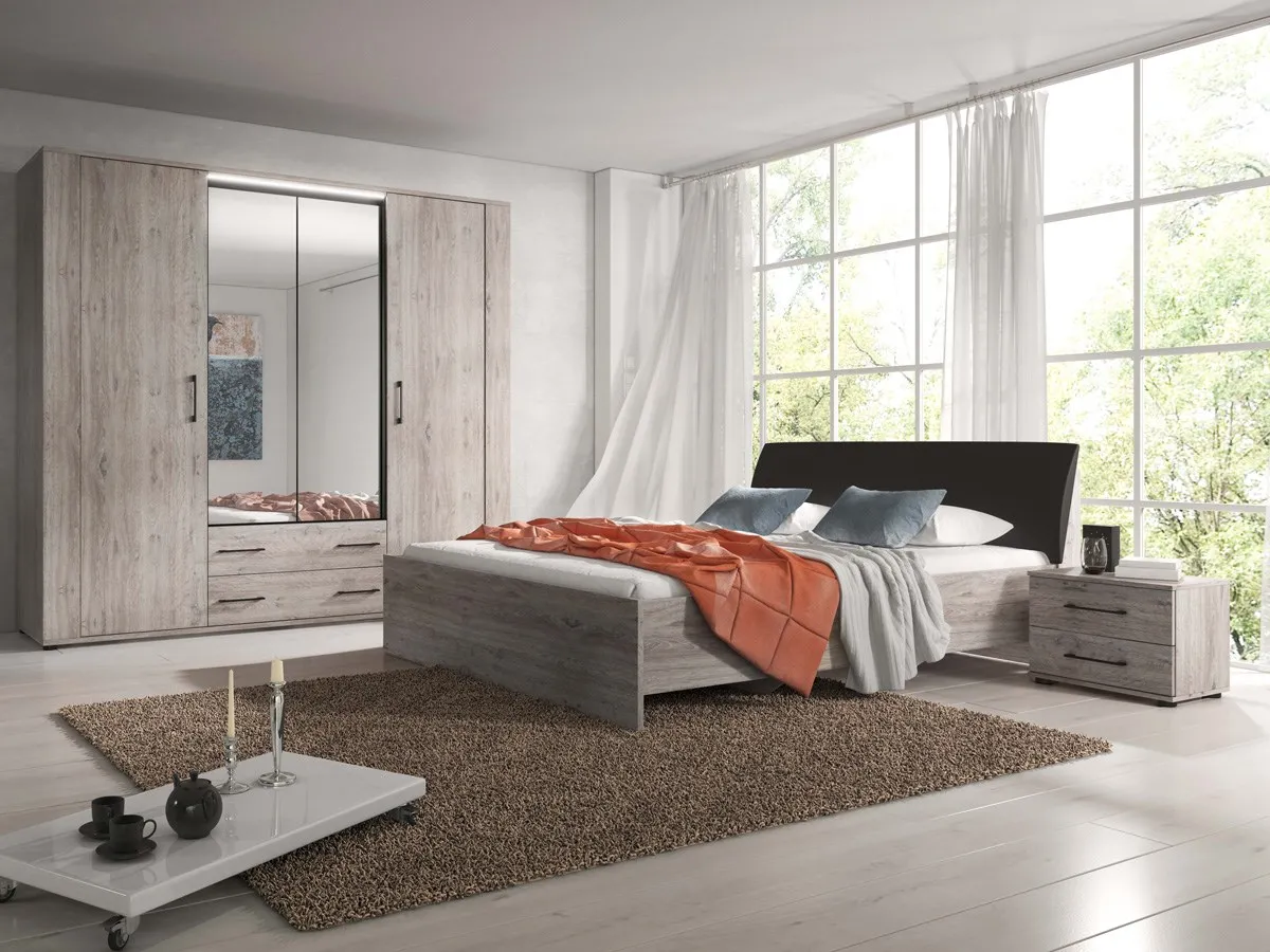 Dulleart - Slaapkamer Tiffany - met kleerkast 230cm